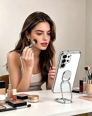 phone case with double ring stand