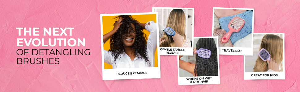 curling brush for curly hair detangler brush for thick hair detangle hair brush brush detangler