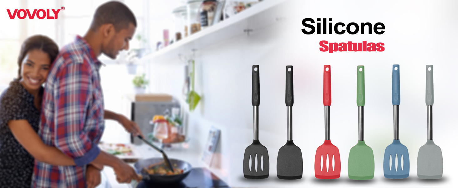 Silicone Spatulas Set