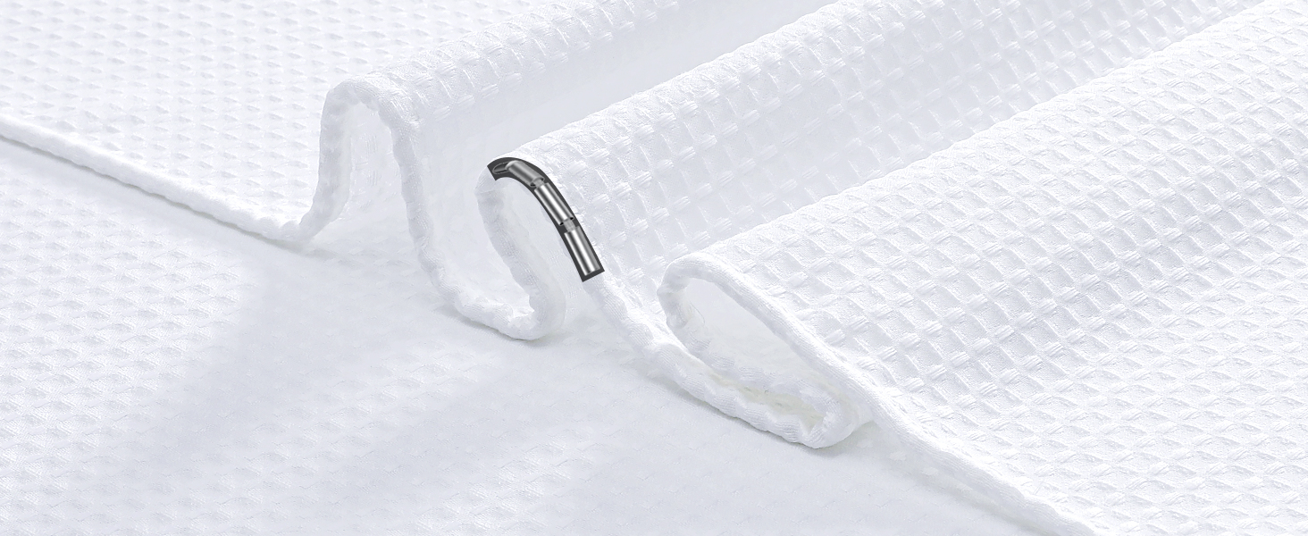 white shower curtain