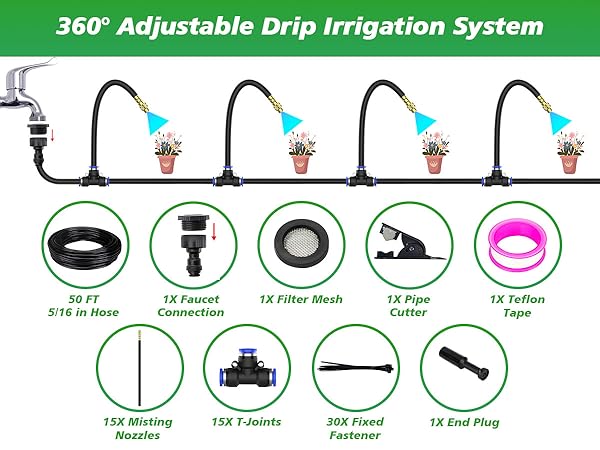 raised bed irrigation system