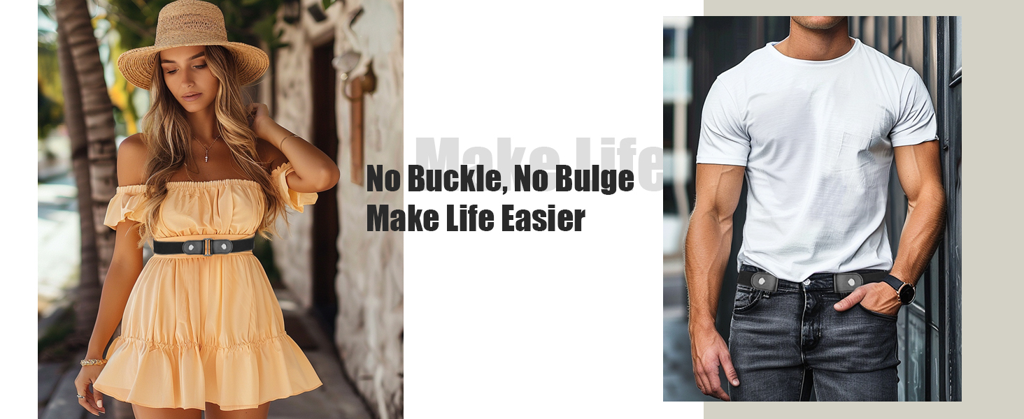 no buckle belt
