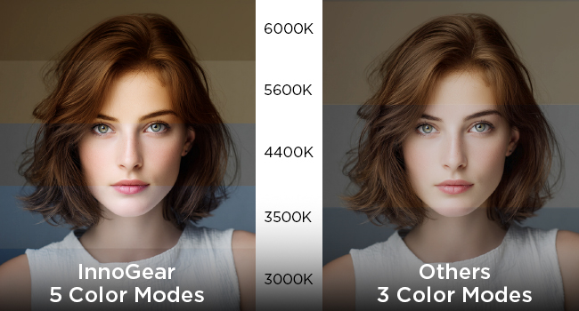 video conference light