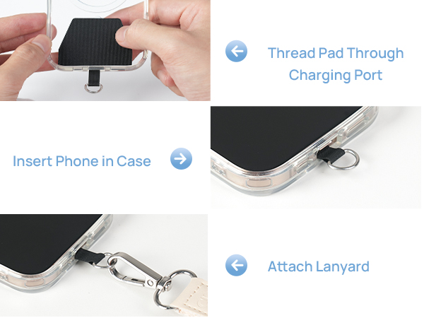 cell phone lanyard strap crossbody adjustable iphone 17 16 15 14 pro max galaxy neck anti theft