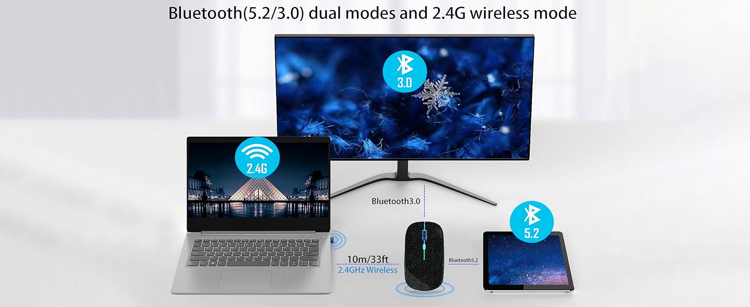 Wireless Bluetooth Mouse