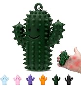 Tizuxa Little Ouchies Pain Fidget, Silicone Cactus Pain Stim Tool Fidget Toy for Adults, Pain Sti...