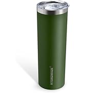 HYDROWION Triple-Insulated Tumblers - Stainless Steel with Lid and Straw, 20 oz Water Bottle, Sta...