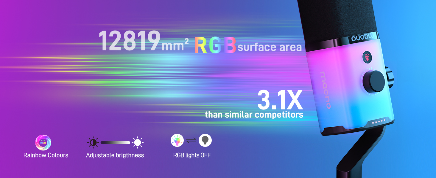 gaming microphone pd100x