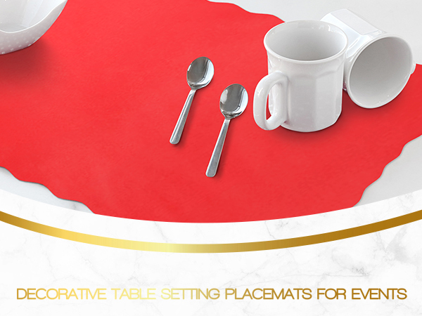 decorative table mats