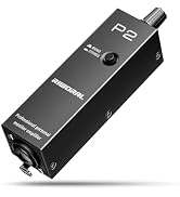 Riworal battey powered Portable Personal Amplifier Analog Headphone Amplifier Stereo Headphone Ea...