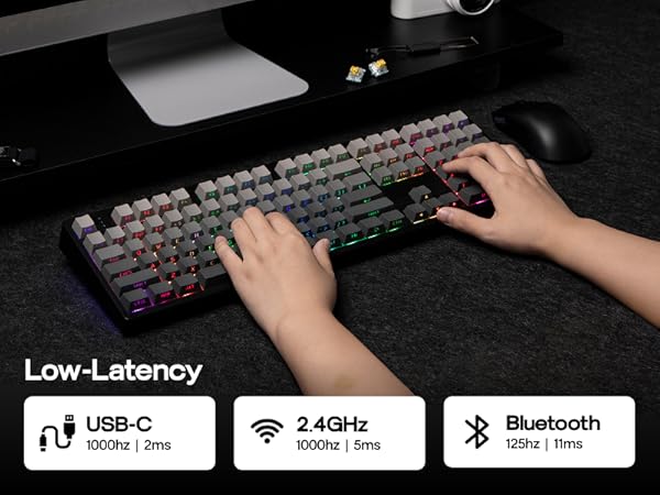 TH108 Wireless Gaming Keyboard