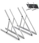 41in Solar Panel Tilt Mount Brackets with Foldable Tilt Legs, Adjustable Mounting Brackets Kits S...