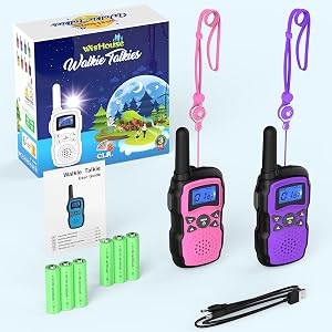 walkie talkies for kids rechargeable 2 pack