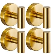 Fenas Suction Cup Hooks for Shower - Bathroom Reusable Hooks for Towels, Robes & Loofah - No-Dril...
