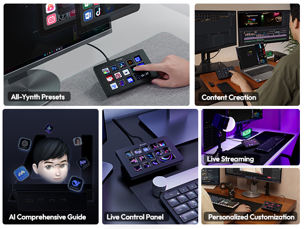 ulanzi d200h ulanzi d200h stream controller ulanzi d200h deck dock ulanzi upgrade d200h