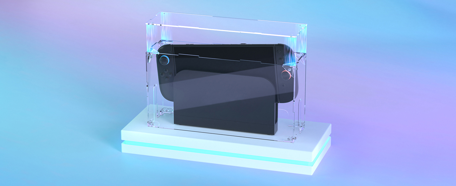 PlayVital Clear Acrylic Dust Cover for Nintendo Switch 2