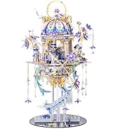 MU 3D Puzzle for Adults, Metal Puzzles Romeo and Juliet with Musicbox Lighting and Holder, Elf Pa...