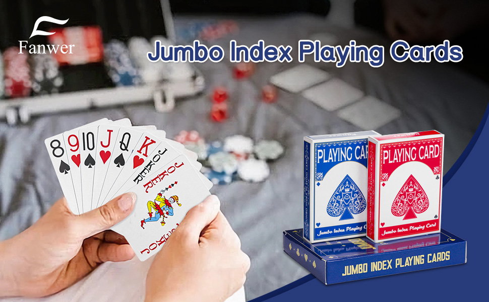 Playing Cards Large Print for Adults