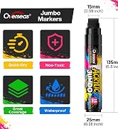 Overseas Jumbo Acrylic Paint Markers