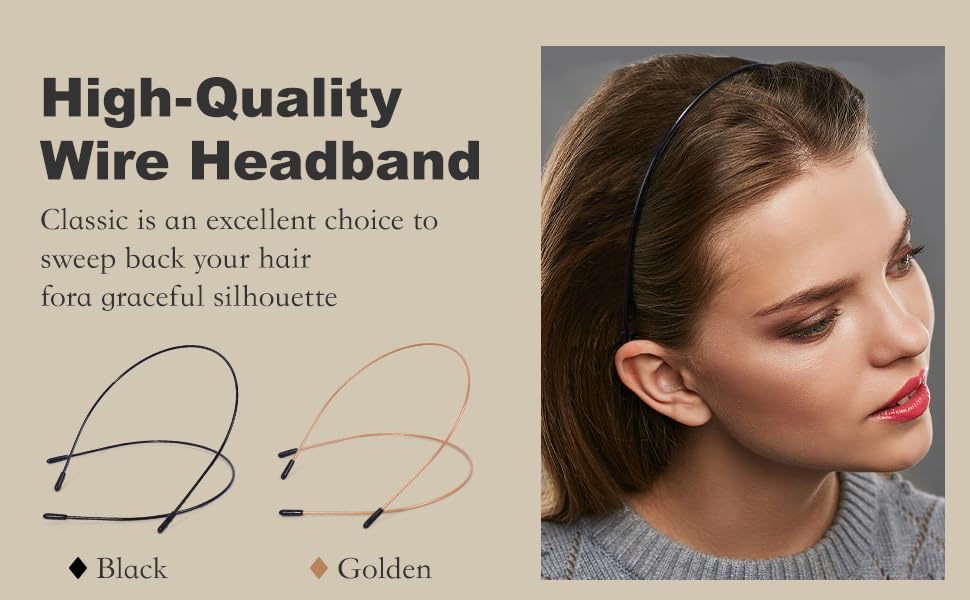 Metal Headbands for Women - Trendy & Cute