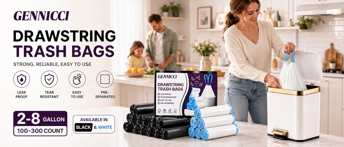 bathroom trash bags