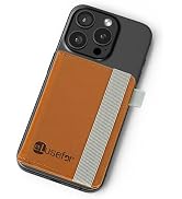 Stick-On Phone Wallet for Back of iPhone or Android Case | 6 Sleeve Credit Card Holder - Pocket f...