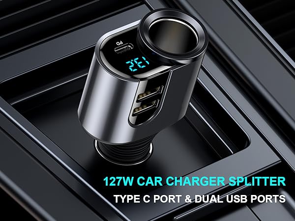 CAR CHARGER SPLITTER