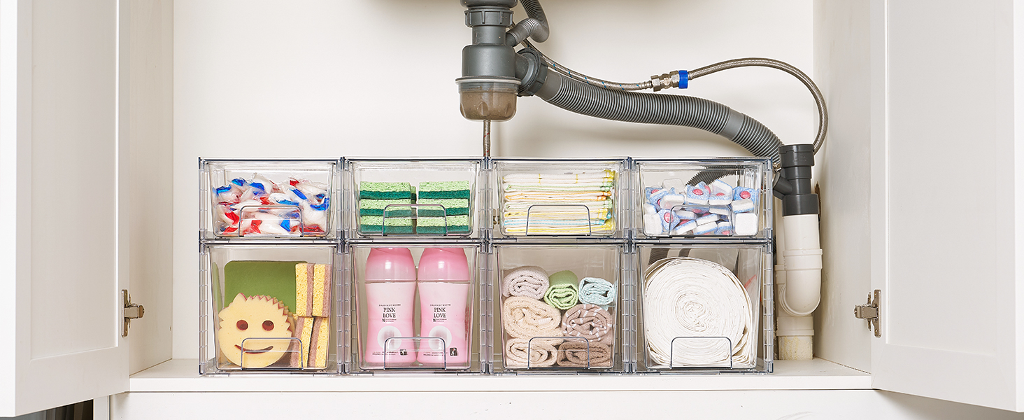 under kitchen sink organizer