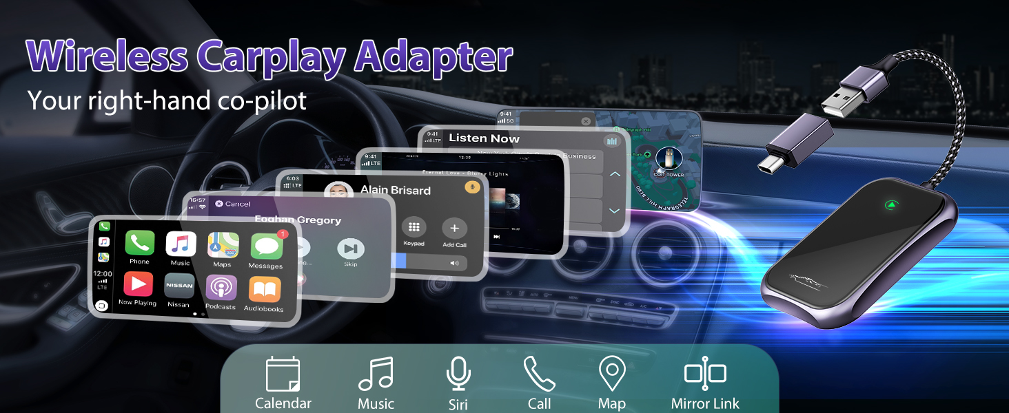 wireless carplay adapter