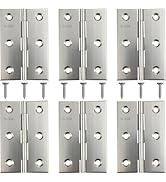 6 Pack Folding Hinges, 3 Inch Door Hinges