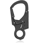 Ahiller Muscular Carabiner Hook,3.1" Alloy Thick Keychain Clip for Man, Outdoor Camping, Hiking A...