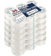 PANDRI Clear Packing Tape, 36 Rolls Heavy Duty Packaging Tape for Shipping Packaging Moving Seali...