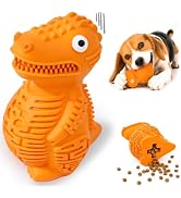 Stuffable Dog Toys for Chewer, Natural Rubber Treat Dispensing Dog Toys, Dog Chew Toy for Medium ...