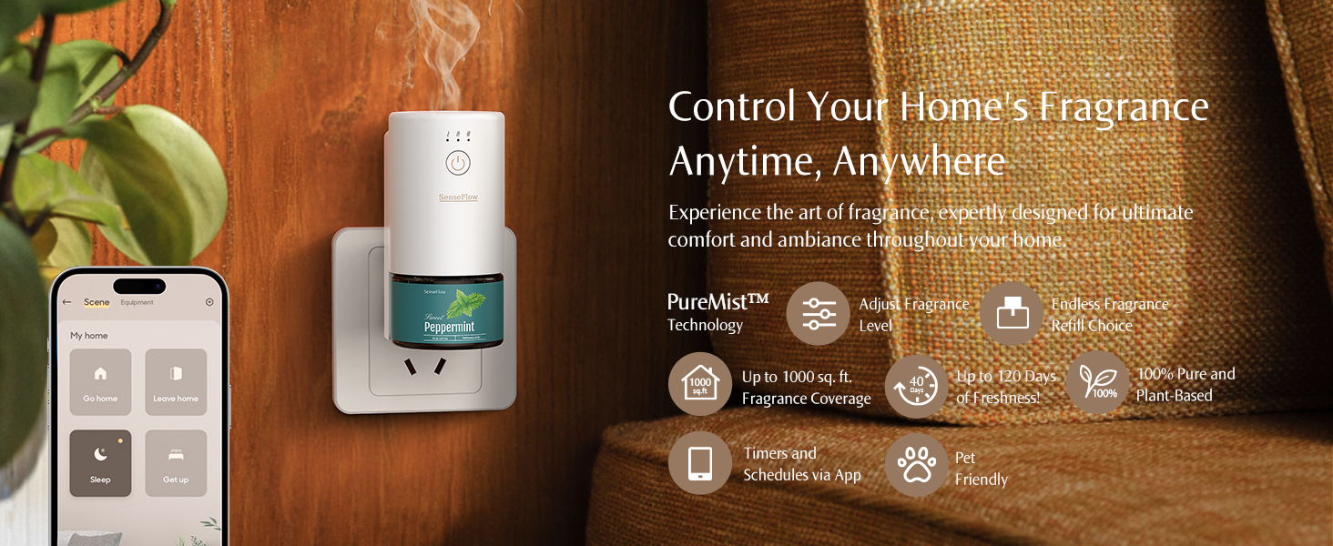Control Your Home's Fragrance Anytime, Anywhere