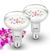 Full Spectrum BR30 Led Plant Grow Light Bulbs 15W 2000lm,E26 BR30 Floodlight Sun Plant Growing La...