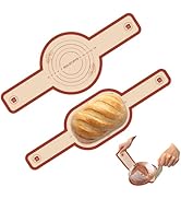 Silicone Bread Sling, 2PCS Non-Stick Oval and Round Bread Sling for Dutch Oven, Reusable Sourdoug...