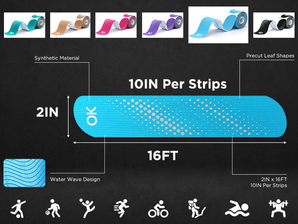 kinesiology tape for knees
