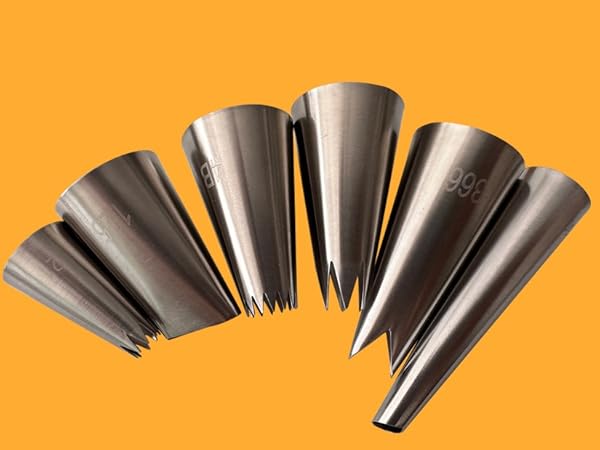 6 mounting nozzles