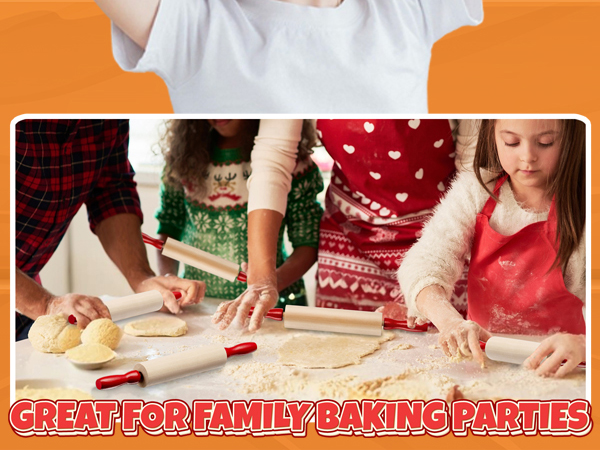 Mini Rolling Pin Kids Rolling Pin Set Small Rolling Pin for Dough