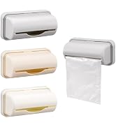 ChimimeDecor 3Pcs Trash Bag Dispenser, Wall Mount Trash Bag Holder, Plastic Grocery Bag Holder La...