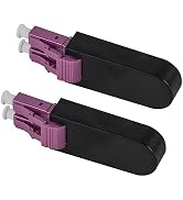 Eardion 2pcs Loopback Adapter, Single Mode Fiber Optic Loopback Adapter, Interface Circuitors Sig...
