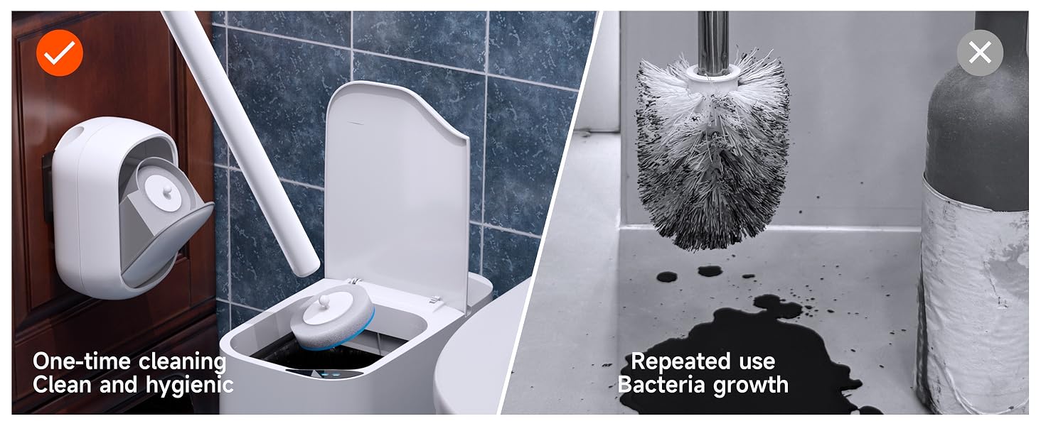 A+ disposable toilet brush product pain point details