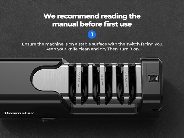 electric sharpener for knife