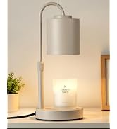 CASTLELIFE Dimmable Candle Warmer Lamp with Timer, Height Adjustable Candle Warmer for Jar Candle...