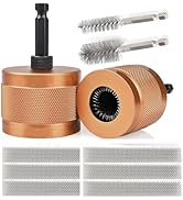 1/2" & 3/4" Copper Pipe Cleaner Set for Drill,Plumbing Tools for Removing Rust, Stains & Paint fr...