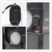 personal alarm mini motion detector