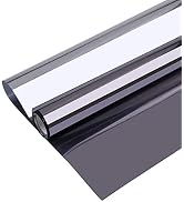 HTVRONT Window Privacy Film One Way - Daytime Privacy Window Film See Out Not in, Sun Blocking He...