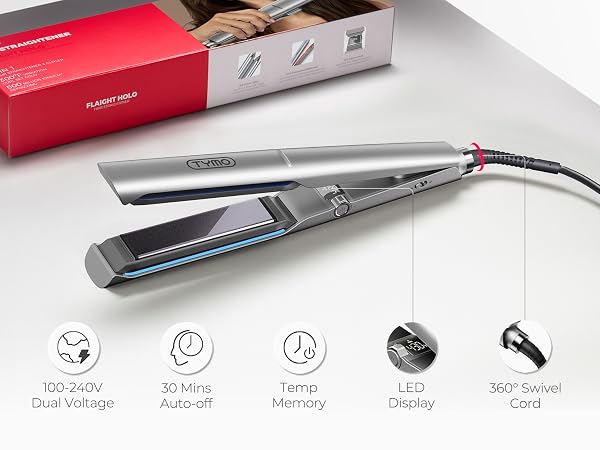 TYMO Flat Iron Hair Straightener for Women