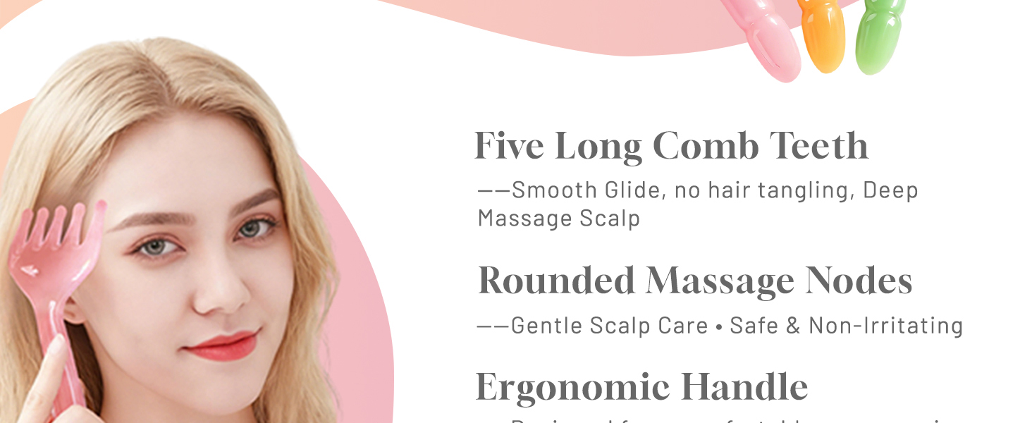 head scalp massager tools hair growth japanese tools manual scalp massagers head spa massager
