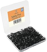 500PCS Safety Pins, 0.75Inch/19mm Small Safety pins, Rust Resistant Nickel Plated Steel Set for C...
